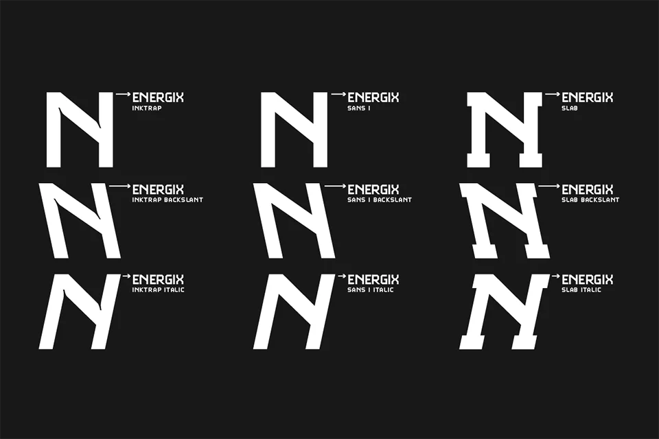 Energix Sport Font download