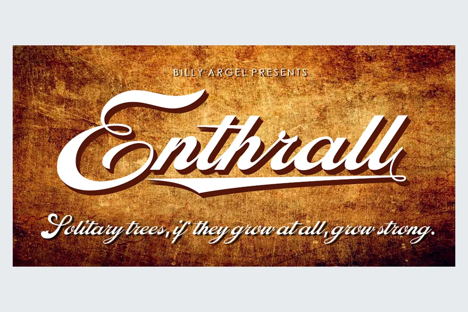 Enthrall Font