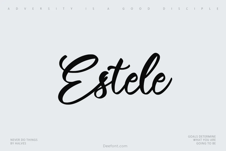 Estele Font