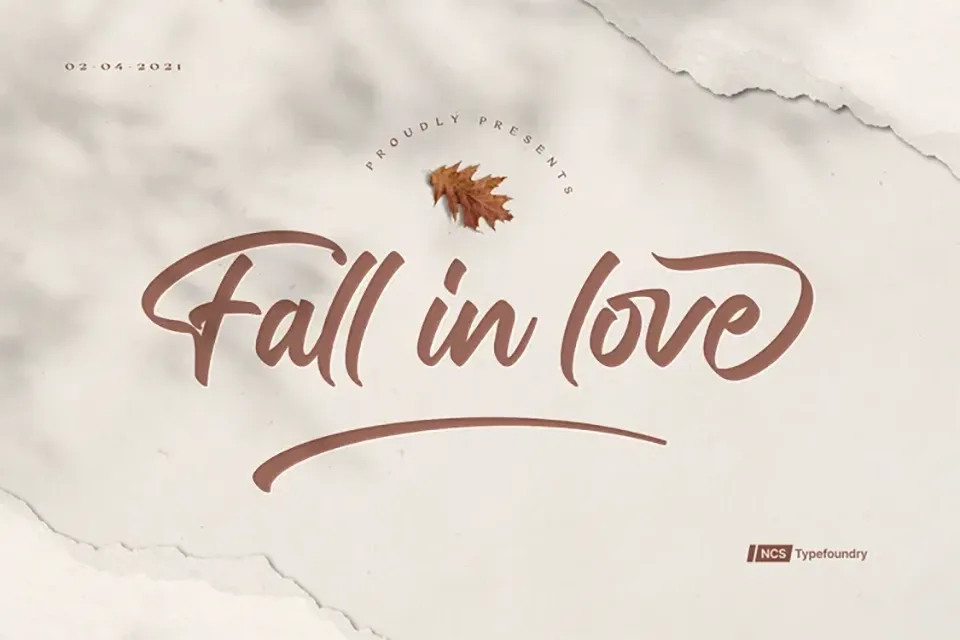 Fall In Love Font