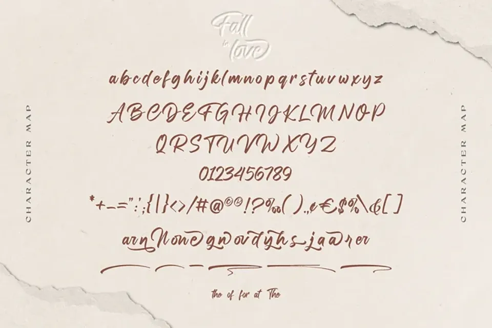 Fall In Love Font