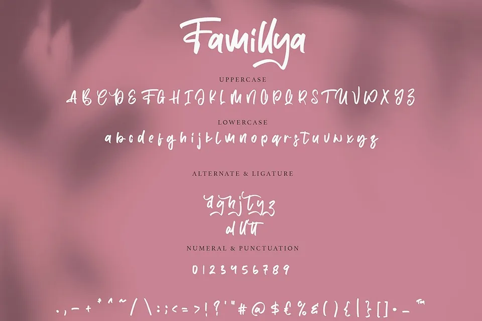 Famillya Font