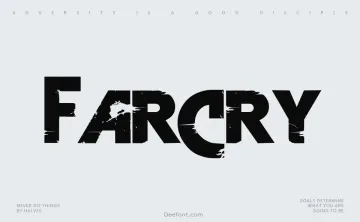 FarCry Font