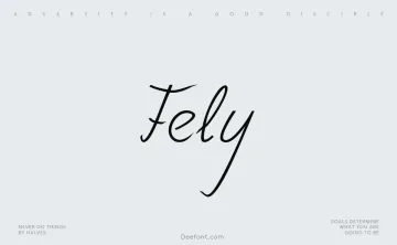 Fely Font