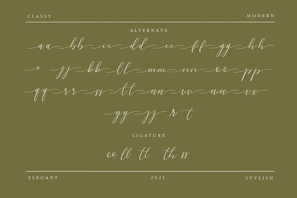 Femme Elegante Font