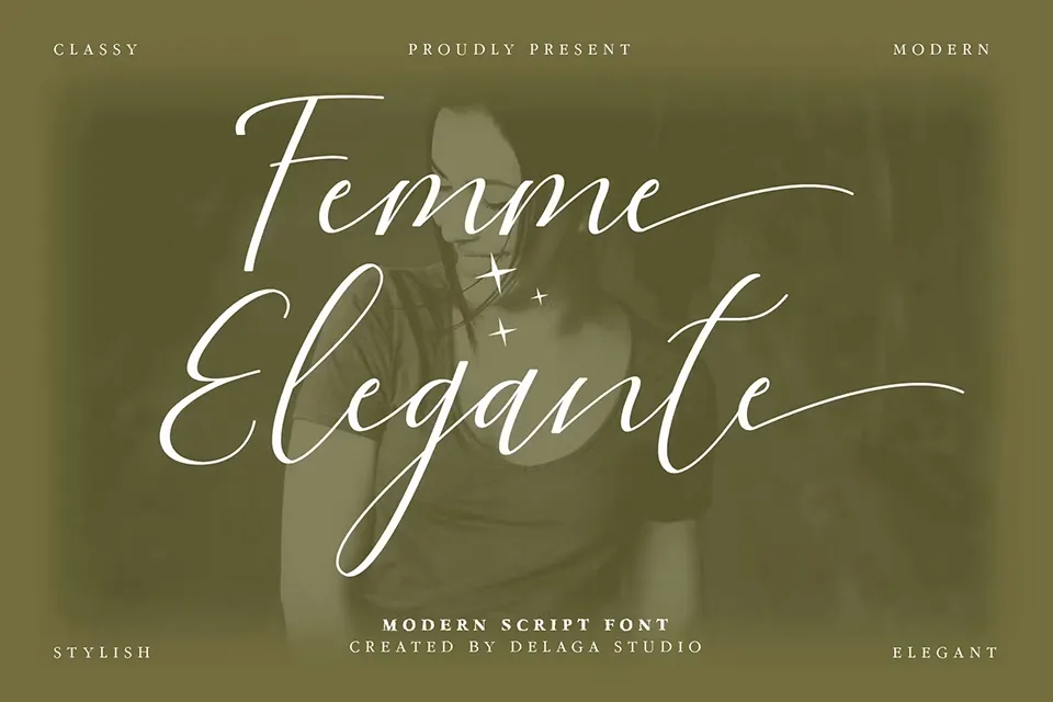Femme Elegante Font