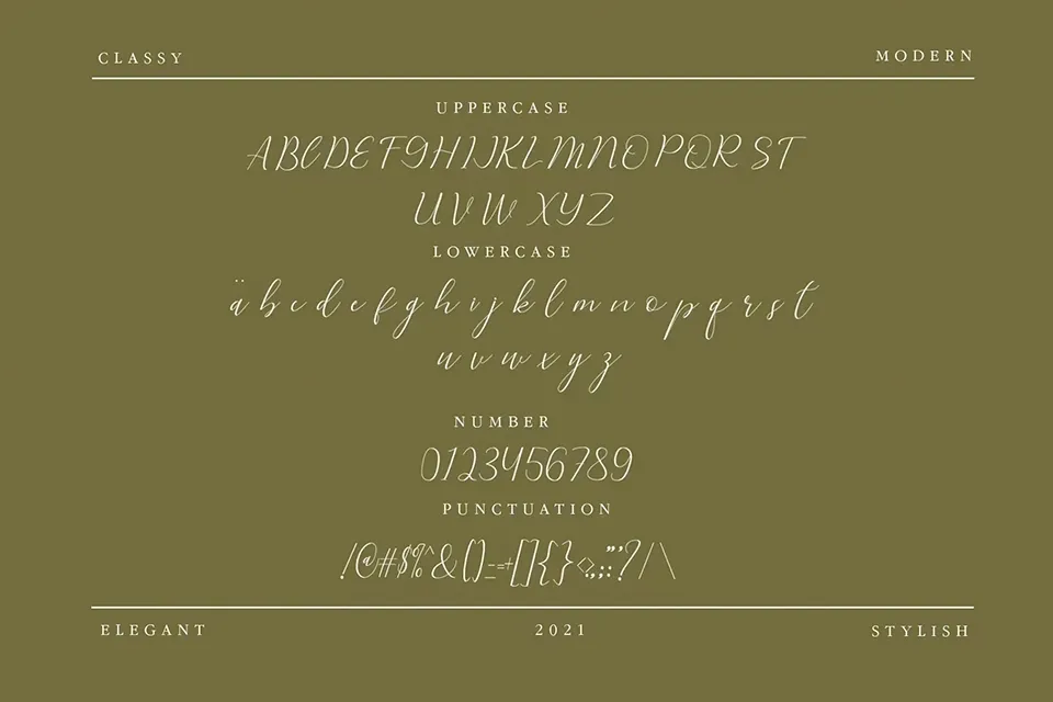 Femme Elegante Font