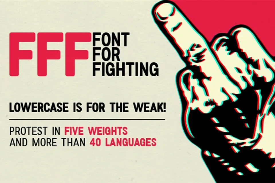 Font for Fighting Font