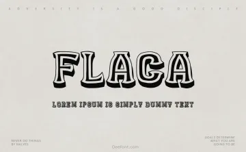 Flaca Font