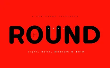 Flamante Round Font Family