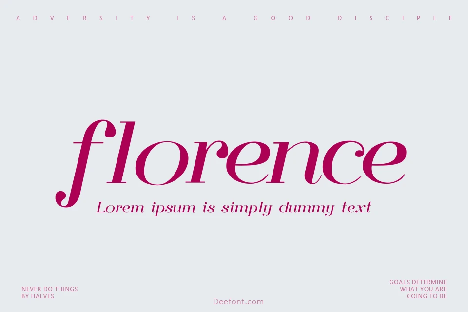 Florence Font