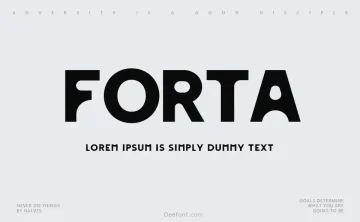 Forta Font