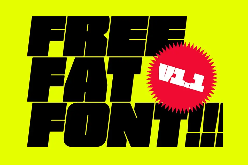 free fat font download