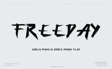 Freeday Font