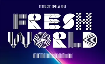 Fresh World Font