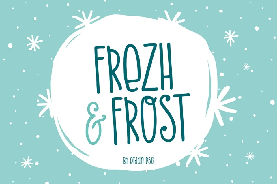 Frezh And Frost Font