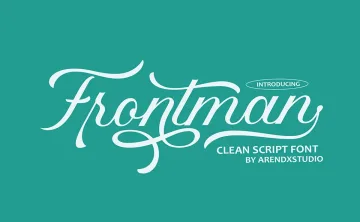 Frontman Script Font