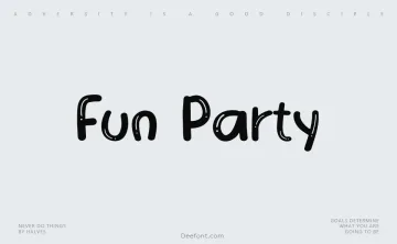 Fun Party Font