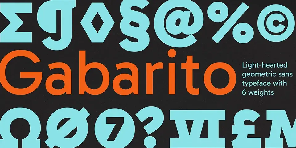 Gabarito Font Family