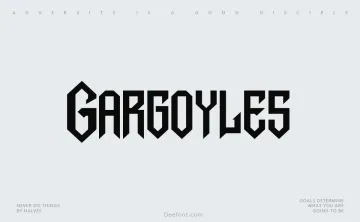 Gargoyles Font