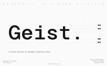 Geist Mono Font Family