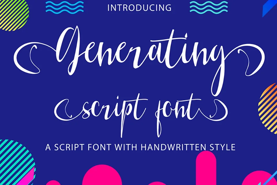 Generating Script Font