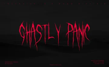 Ghastly Panic Font