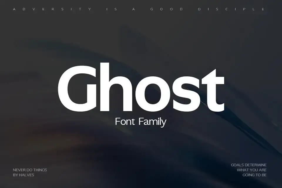 Ghost Font Family