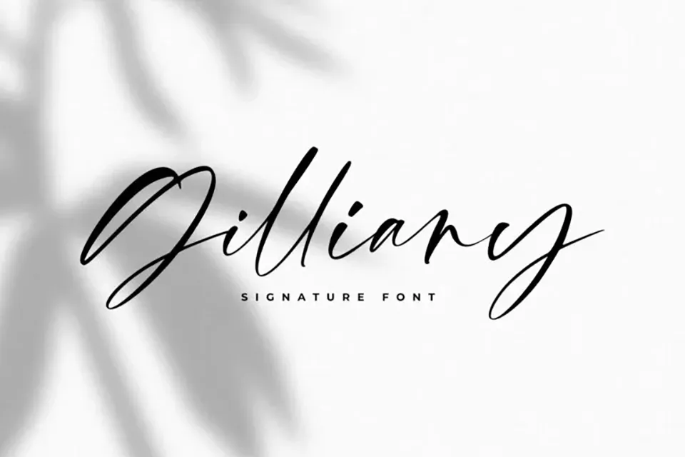 Gilliany Font