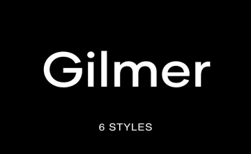 Gilmer Font Family