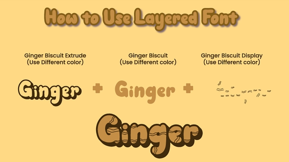 Ginger Biscuit Font