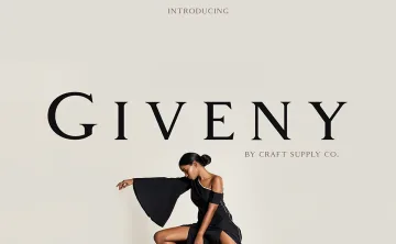 Giveny Serif Font