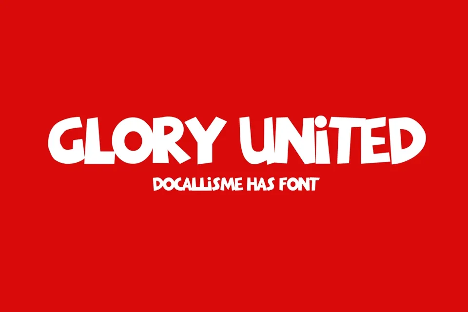 Glory United Font