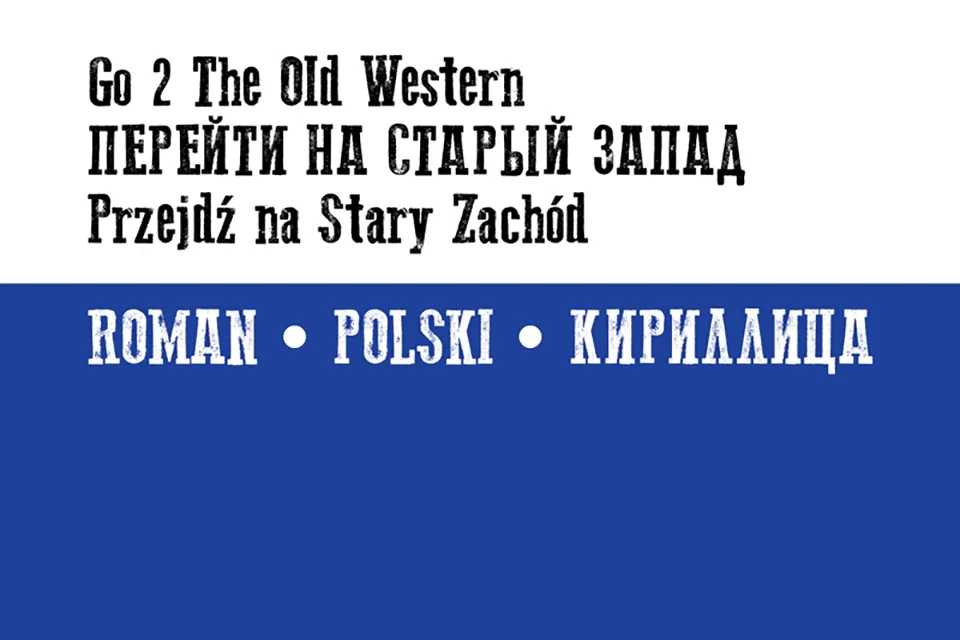 Go 2 Old Western Font