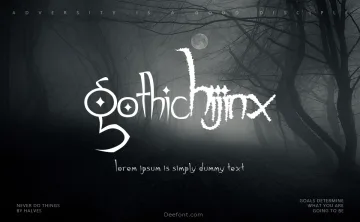 Gothic Hijinx Font