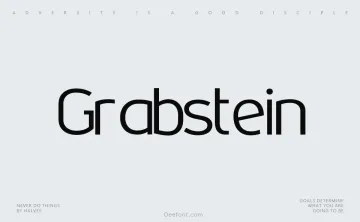 Grabstein Sans CE Font