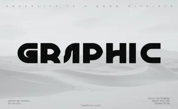 Graphic Design Font