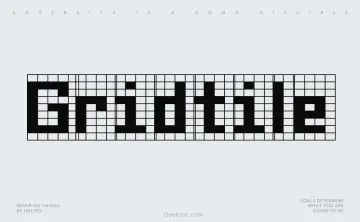 Gridtile Font