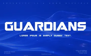 Guardians Font