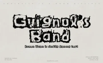 Guignol’s Band Font