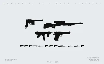 Guns Font