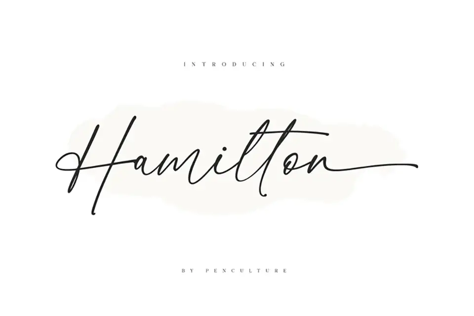 Hamilton Font