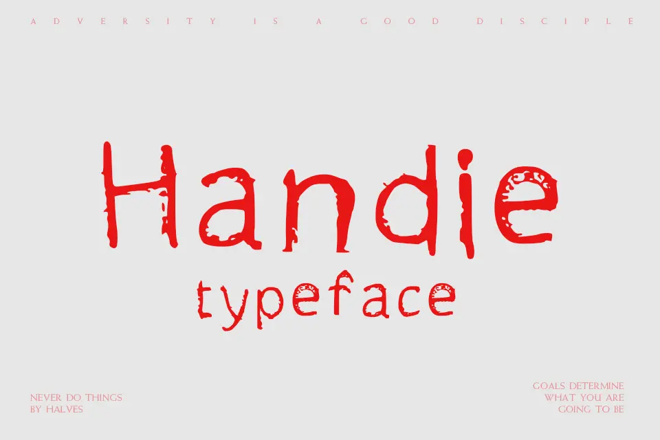 Handie Font