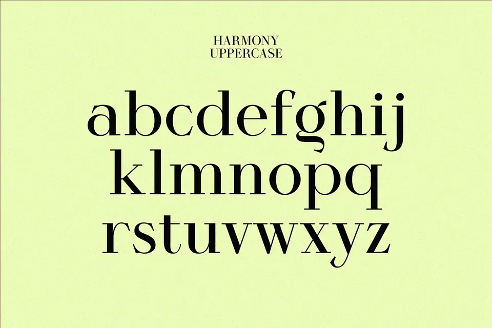 harmony font 