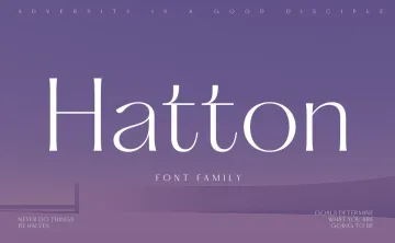 Hatton Font Family