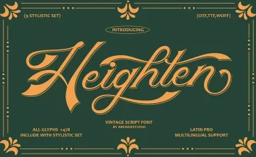 Heighten Font