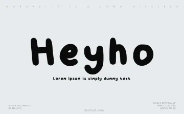 Heyho Font