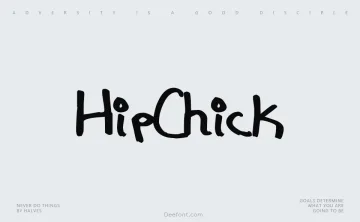 Hipchick Font