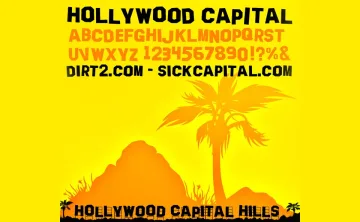 Hollywood Capital Font