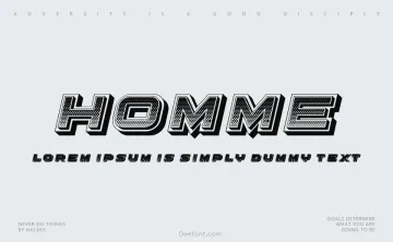 Homme Font